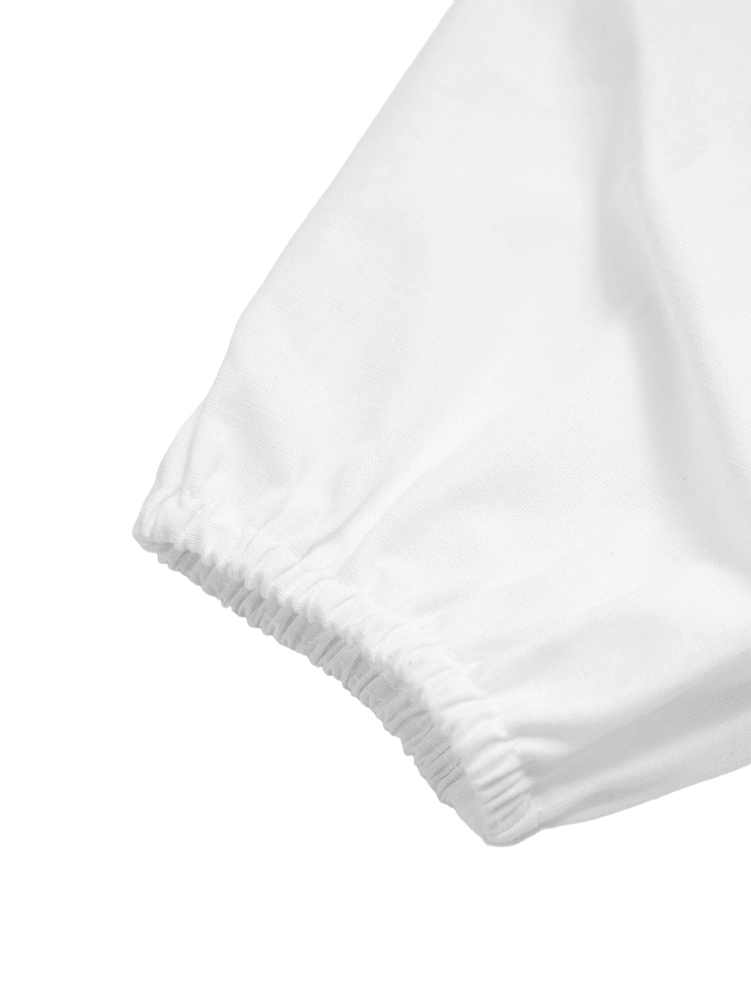 Bordado casual de bordado blusas para mujeres de manga de flote