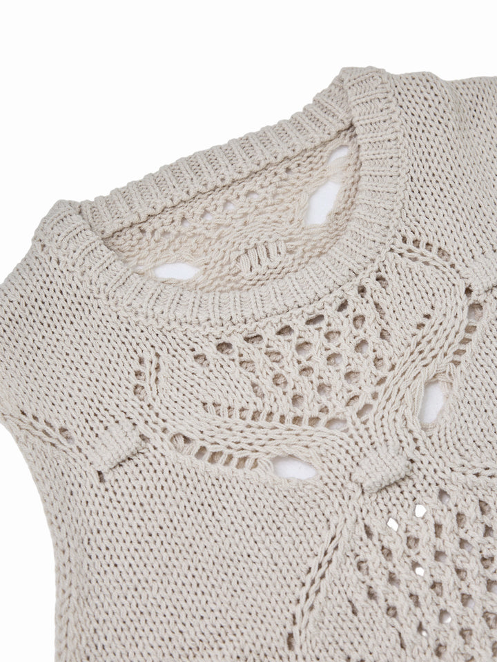 Tunika Casual Plain Knot Spit Crew Hals Frauen Pullover