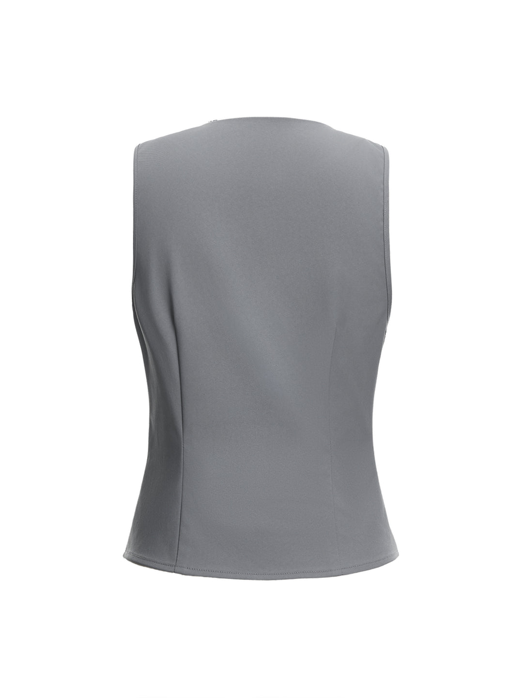 Hebilla casual cortada con el cuello de la corbata blusas para mujeres